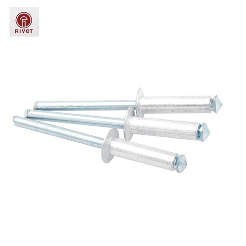 DIN DEN ISO 15977 M2.4/M3/M3.2 Round Head Open End Pop Rivet Dome 100/500pcs - Picture 4 of 11