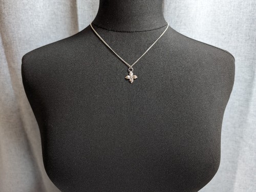 Elegant Blossom Solitaire Necklace by Monet Jewellery - Picture 2 of 11