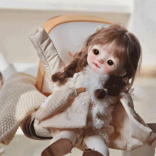 Bambola BJD 1/6 bambina tigre piccola - trucco viso gratis + occhi gratis - Foto 4 di 8