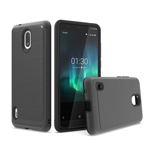 Für Nokia 3.1 A / 3.1 C TA-1140 TA-1141 Slim Lining Hybrid Case Handyhülle  - Bild 2 von 11
