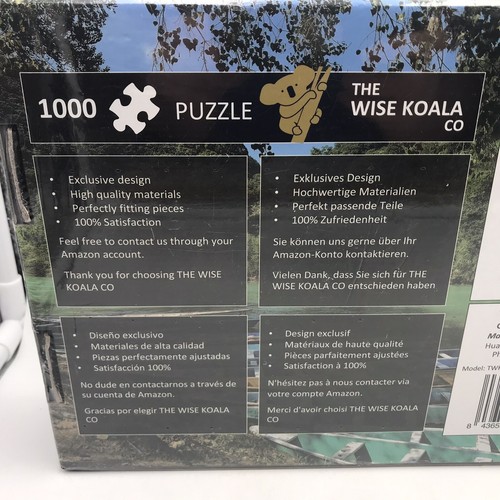 The Wise Koala 1.000 Teile Puzzle PREMIUM Limited Edition Kanus versiegelt - Bild 9 von 10