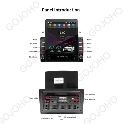 64GB For Toyota Tundra 07-13 Sequoia 08-19 Android 13 Car Radio Stereo Carplay - Picture 17 of 21