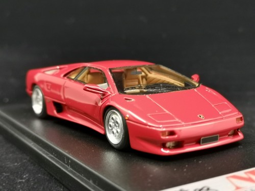 1:43 MR Model Car Lamborghini Diablo VT 1993 Red MR106 - Picture 8 of 10