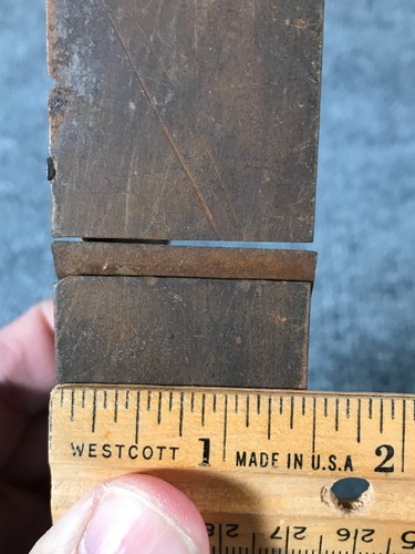 Paar (2) Dado Planes 1,5" Vintage markenloses Holzbearbeitungswerkzeug US hergestellt Teile/Resto - Bild 16 von 18