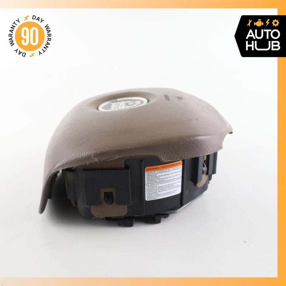 Bolsa de aire para volante Jaguar X400 tipo X marrón OEM Foto 4 de 4