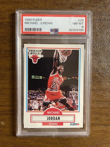 1990 Fleer #26 Michael Jordan PSA 8 GOAT