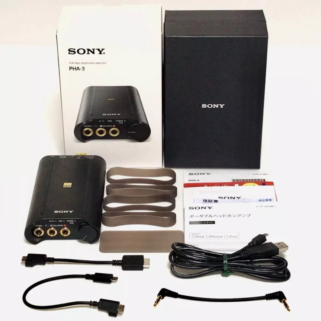 SONY ポータブルヘッドホンアンプ PHA-3