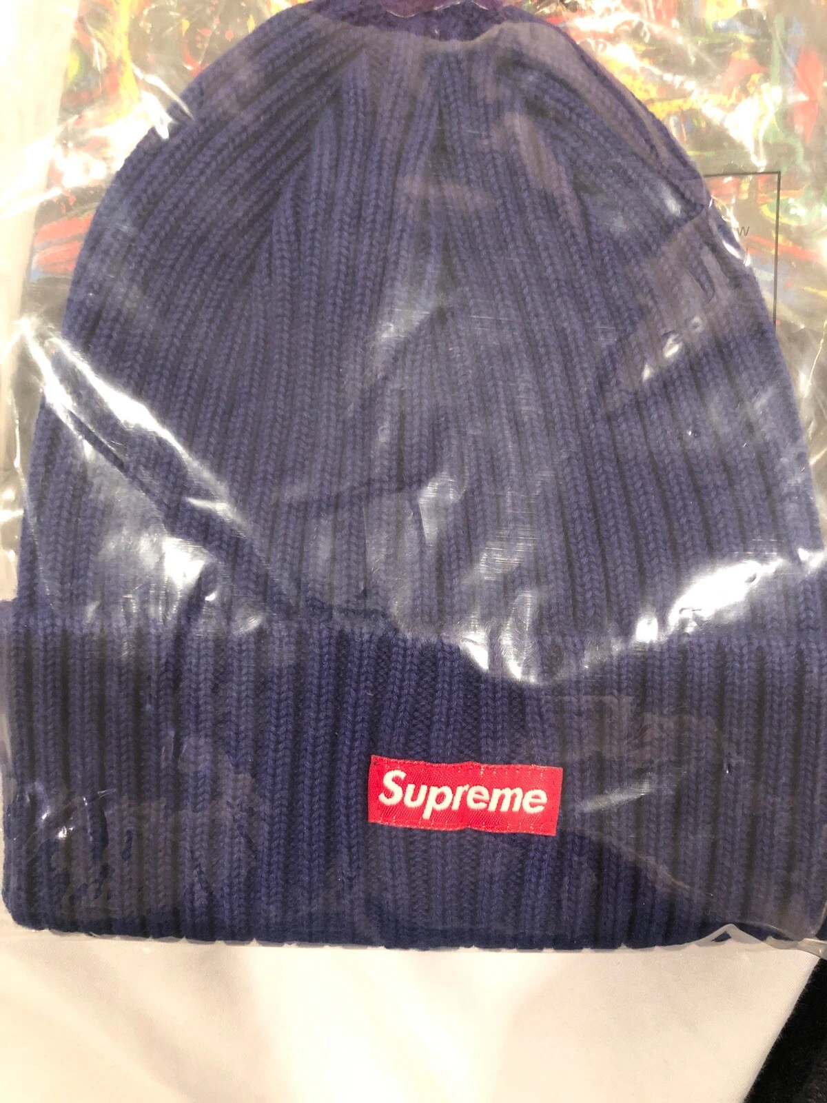 Supreme Overdyed Beanie Royal bleu Ss20 épuisé confirmé 