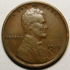 1916 D Lincoln Wheat Cent Penny EF-XF      Actual Coin Pictured