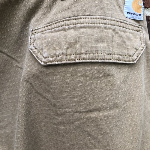 carhartt force relaxed fit mens 42X30 khaki cargo work pants - Picture 6 of 9