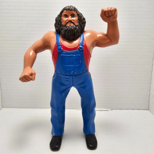 HILLBILLY JIM Vintage 80s LJN WWF WWE Wrestling Su...
