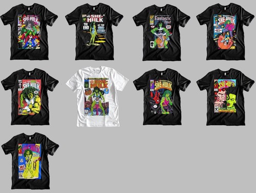 She-Hulk Unisex T-shirt (Bella Canvas) - Picture 6 of 7