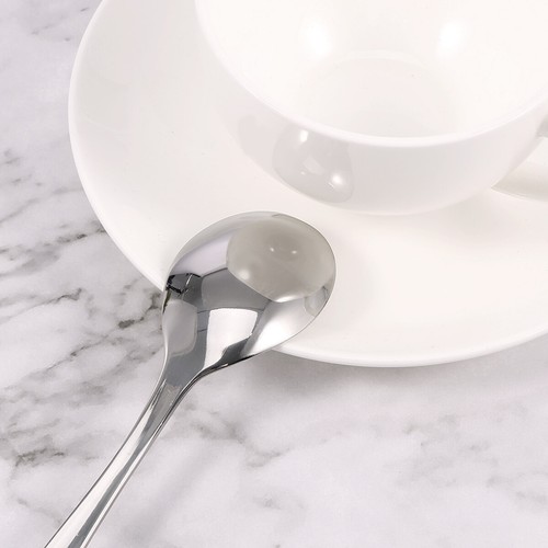 10Pcs Kids Fork and Spoon Set 410 Stainless Steel Kids Silverware Set VV - Picture 4 of 12