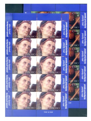 Vatican. Perugino 2005. 4 mini sheets. - Photo 2 sur 2