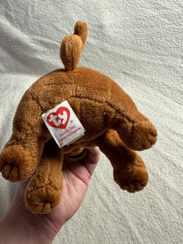 Scooby Doo Christmas TY Beanie Baby Retired Santa Hat Nostalgia 90s Y2K Plush - Picture 7 of 14