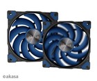 Akasa Alucia 120mm 12cm SC12 PWM 4-Pin PC Case Fan 56.3CFM 2000RPM 