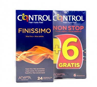 Preservativos / Condones Control CAJA de 12 o 24 CONDONES A ELEGIR + REGALO - Imagen 7 de 7