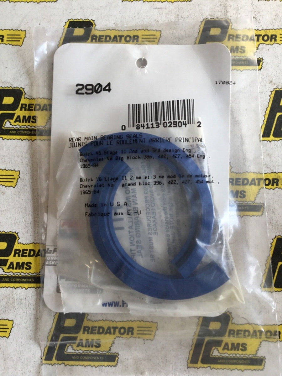Felpro 2904 Rear Main Bearing Seal Buick Stage II 2nd 3rd BBC Big