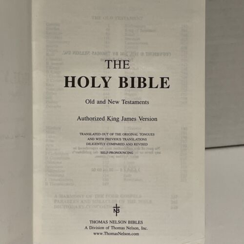 Holy Bible Order Of The Eastern Star King James Travel Size White Leather 2001 - Picture 9 of 13