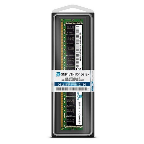 SNP1V1N1C/16G - Dell Compatible 16GB DDR5-4800Mhz 1Rx8 ECC Registered RDIMM - Picture 3 of 3