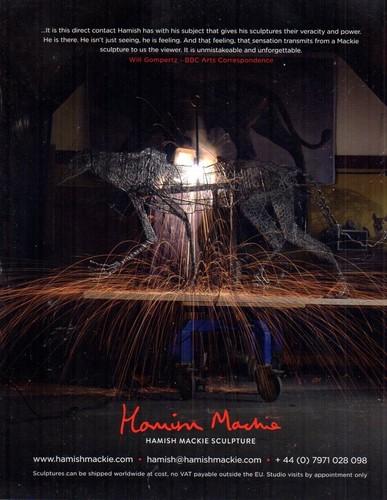 Hamish Mackie Sculpture Life in Bronze 2020 Softcover Color Photos and Text - Bild 2 von 2