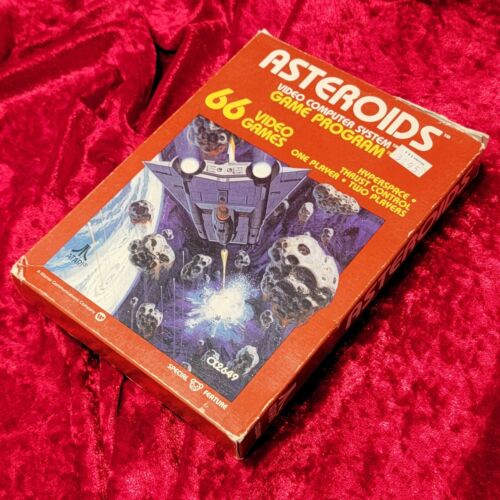 Asteroids (Atari 2600, 1981, CX2649) Tested, Complete CIB - Picture 2 of 5