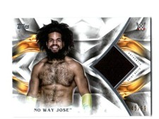 WWE No Way Jose 2019 Topps Undisputed Authentic Shirt Relic Card SN 45 of 99