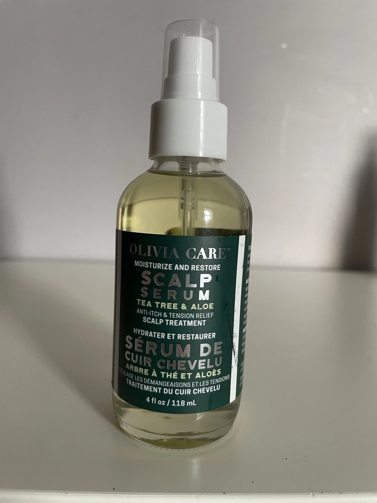 Olivia Care Tea-Tree & Aloe Hair Scalp Serum Anti-Itch & Tension Relief Scalp
