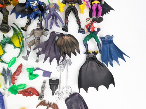 Lot of Vintage Kenner Batman Action Figures - Legends Knight Force Ninjas Cape - Picture 7 of 9