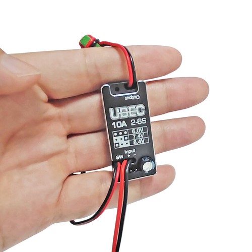 Hobbywing UBEC 10A RC Car Regulator Module 2-6S 6/7.4/8.4V for RC Crawler Truck - Picture 3 of 6