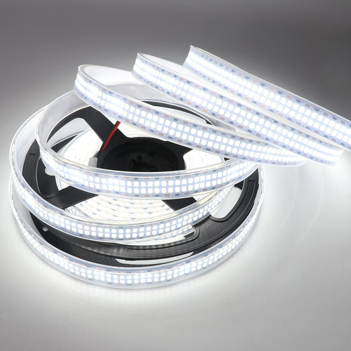 16.4Ft LED Strip Lights 6500K Cold White,2835 SMD 2400 Leds,12V Double Row - Picture 7 of 12