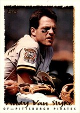 1995 Topps Andy Van Slyke Baseball Cards #260