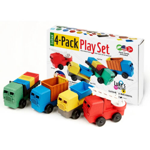 Luke's Toy Factory 4er-Pack Lernset - umweltfreundliches STEM-Lernspielzeug - Bild 2 von 5