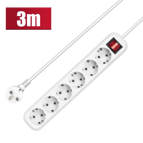 Verlängerungskabel 3/5/8-fach Schutzkontakt-Steckdosen-Leiste mit USB und Typ-C - Bild 15 von 77