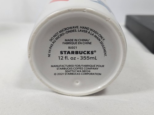 Starbucks LAS VEGAS 777 Collectible Coffee Ceramic Travel Tumbler 12oz 2021 - Picture 10 of 13