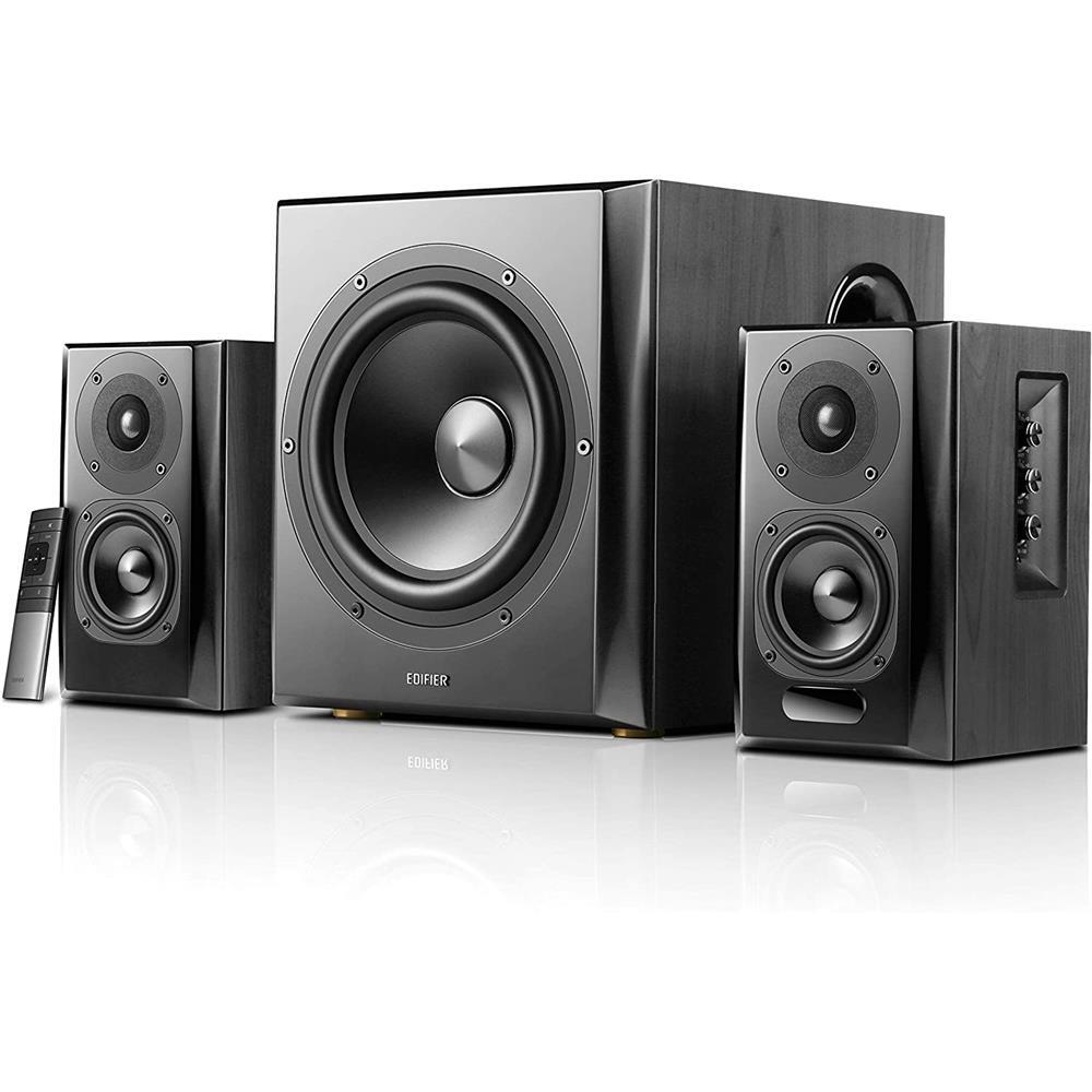 Edifier S351DB 2.1 Bluetooth Regallautsprecher Schwarz Регаллаутспречер Schwarz