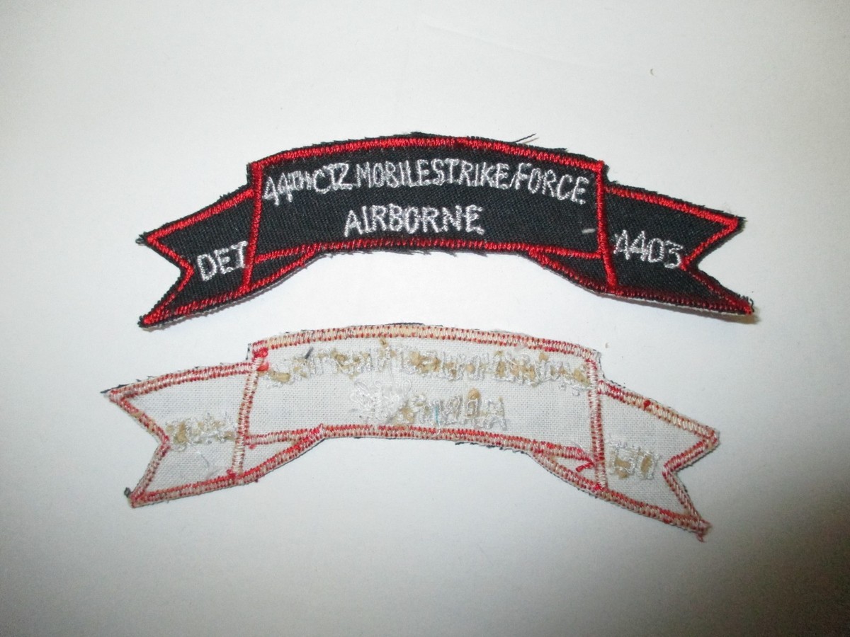 b6071 Vietnam US Army Special Forces Name Tape 44th CTZ b6071 Vietnam US Army Special Forces Name Tape 44th CTZ
