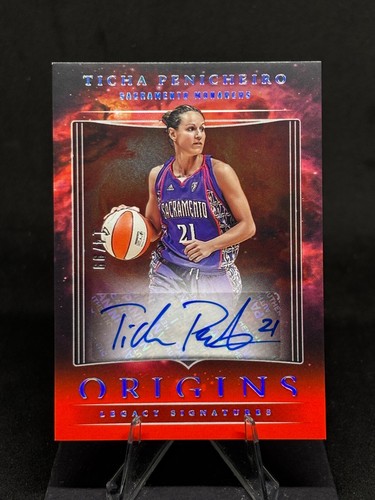 Ticha Penicheiro 2024 Panini Origins WNBA Legacy Signatures #LS-TP Red /99
