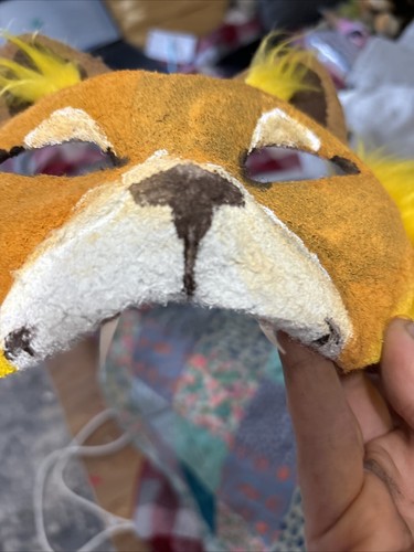 Therian Yellow Cat Mask For Quads Made High quality. Comes With Lot Extras - Picture 8 of 8