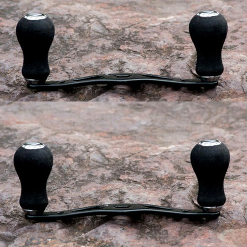 2X Black EVA Power Fishing Reel Handle Grip For Abu Garcia Daiwa Baitcasting US - 第 1/11 張圖片