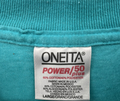 Vintage 90s Oneita Single Stitch T-Shirt USA Made Family