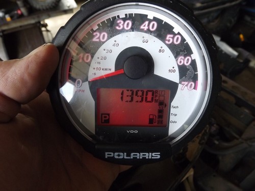2012 Polaris Sportsman 800 EFI Speedometer 1,186 Miles Pn# 3280529 - Picture 3 of 4