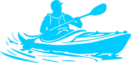 Aufkleber Kajak Kanu 076 paddeln Sticker Autoaufkleber Boot rudern Wassersport - Bild 11 von 16