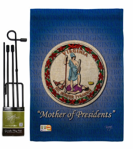 Virginia Garden Flag Americana States Decorative Small Gift Yard House Banner - Picture 7 of 19