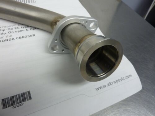 AKRAPOVIC Honda CBR250R 11-12 Exhaust S/S Header Kit H-H25R1/1(1812-0195)(21769) - Picture 8 of 10