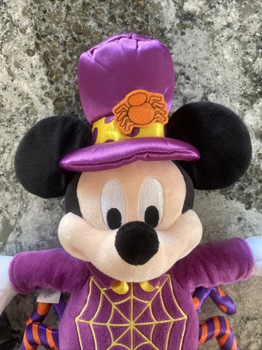 Disney Halloween Mickey Mouse Truco o Trato Araña Disfraz 16"" Peluche - Imagen 2 de 5