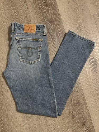 Lucky Brand Womens 10/ 30 Dungarees by Gene Montesano LOLA Straight Jeans USA - Picture 1 of 12