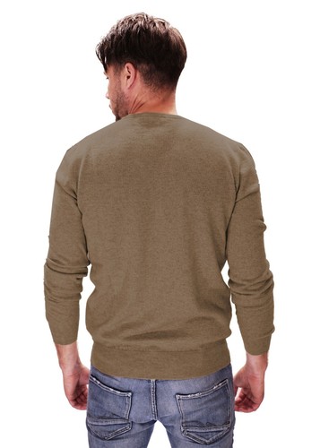 MARIA DI RIPABIANCA MAGLIONE GIROCOLLO UOMO CASHMERE 100% MADE IN ITALY - Picture 29 of 56