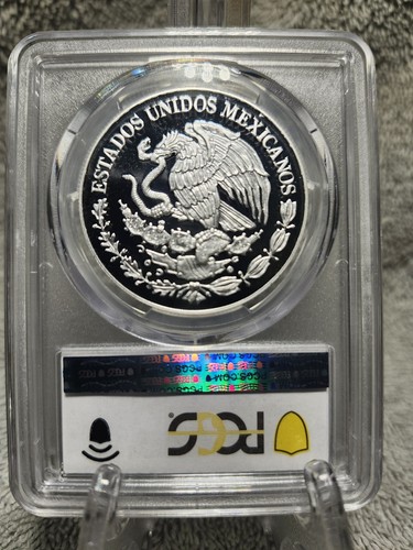 Mexico 10 Pesos Silver Coin, 2021 National 200 Independence NGC PR69dcam - Picture 3 of 3