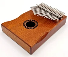Kalimba Thumb Piano 17 Key Designed in California CA-11B
